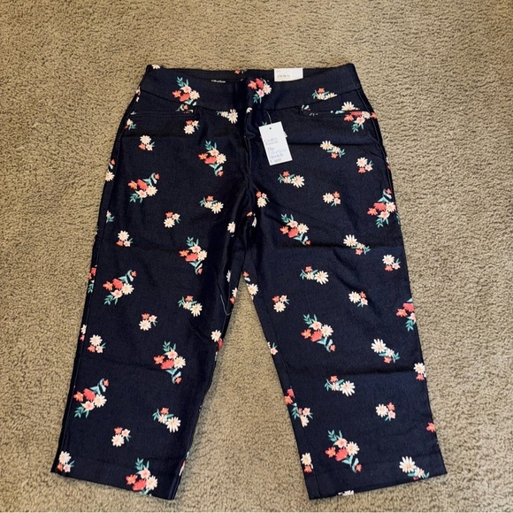 NWT Croft & Barrow Capri Pants, sz 14 - Picture 1 of 6